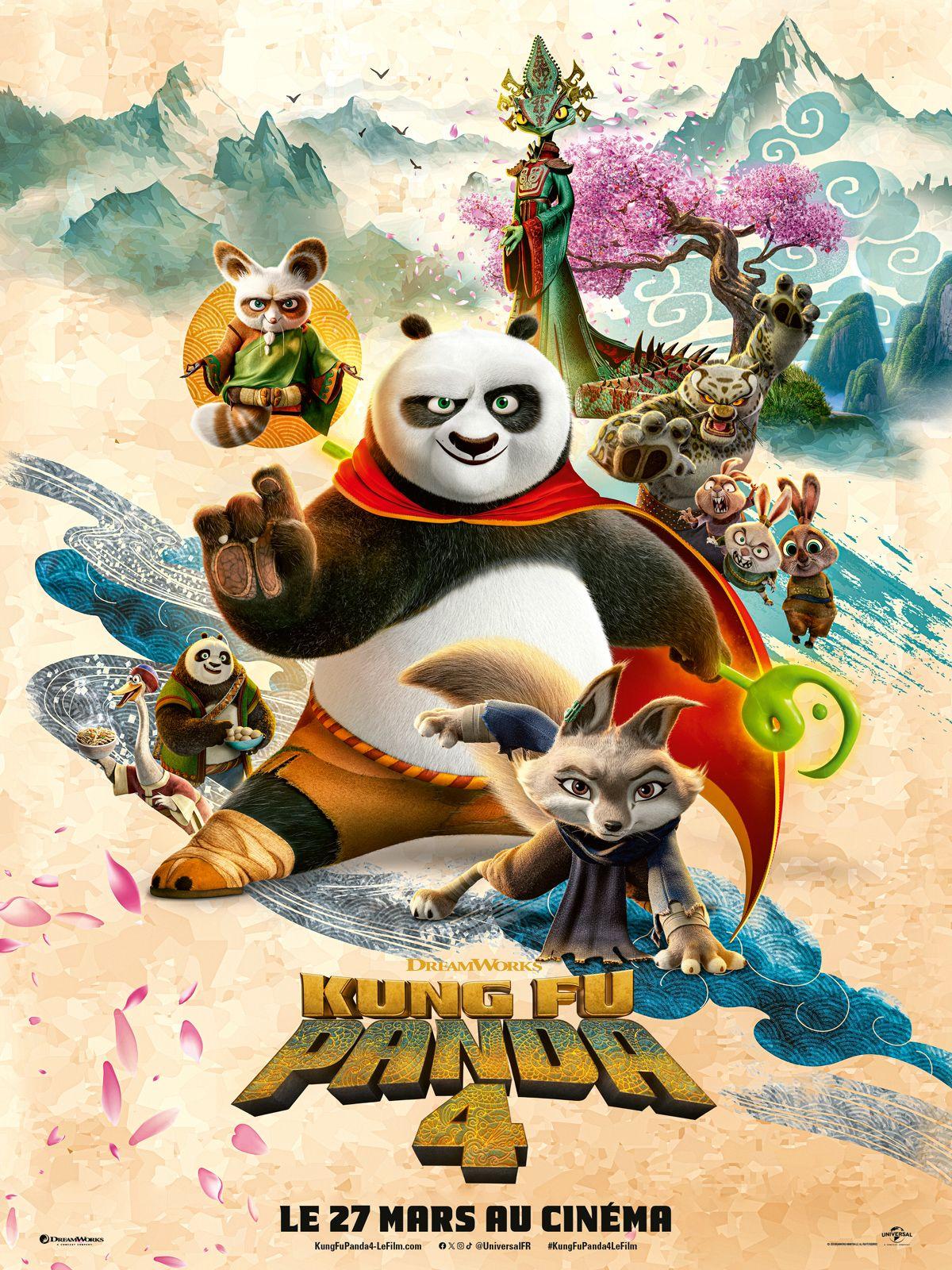CINÉMA EN PLEIN AIR : KUNG FU PANDA 4