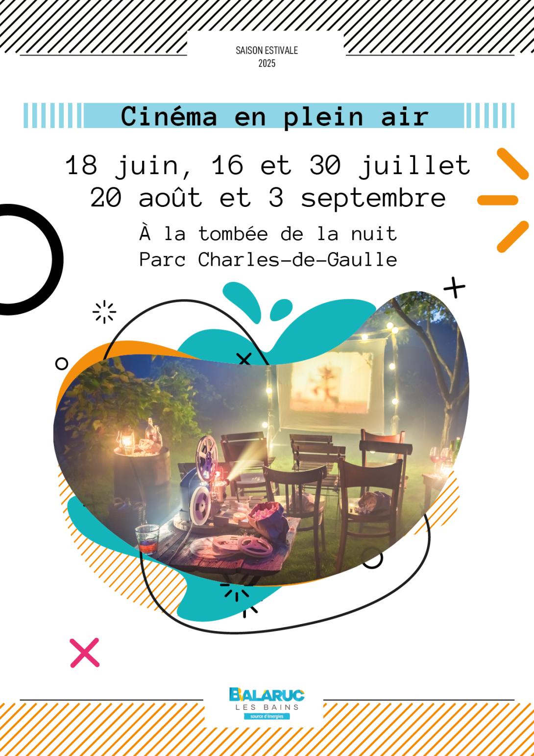 Affiche ciné sous les étoiles