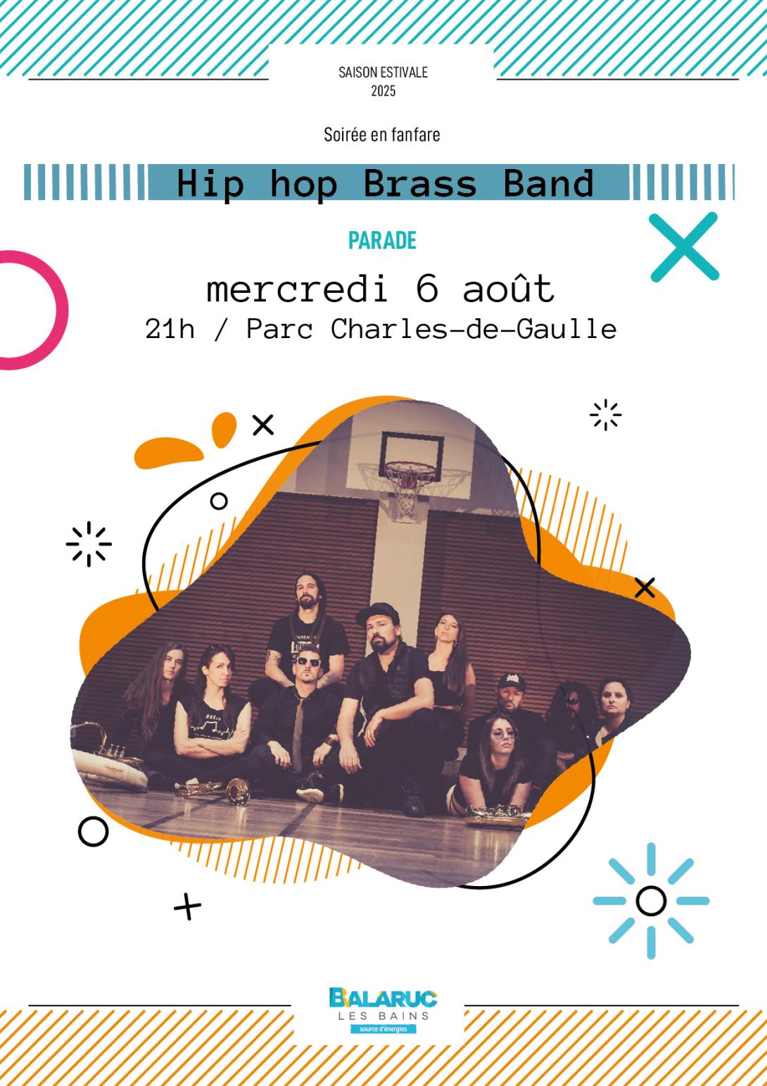 Affiche hip hop brass band