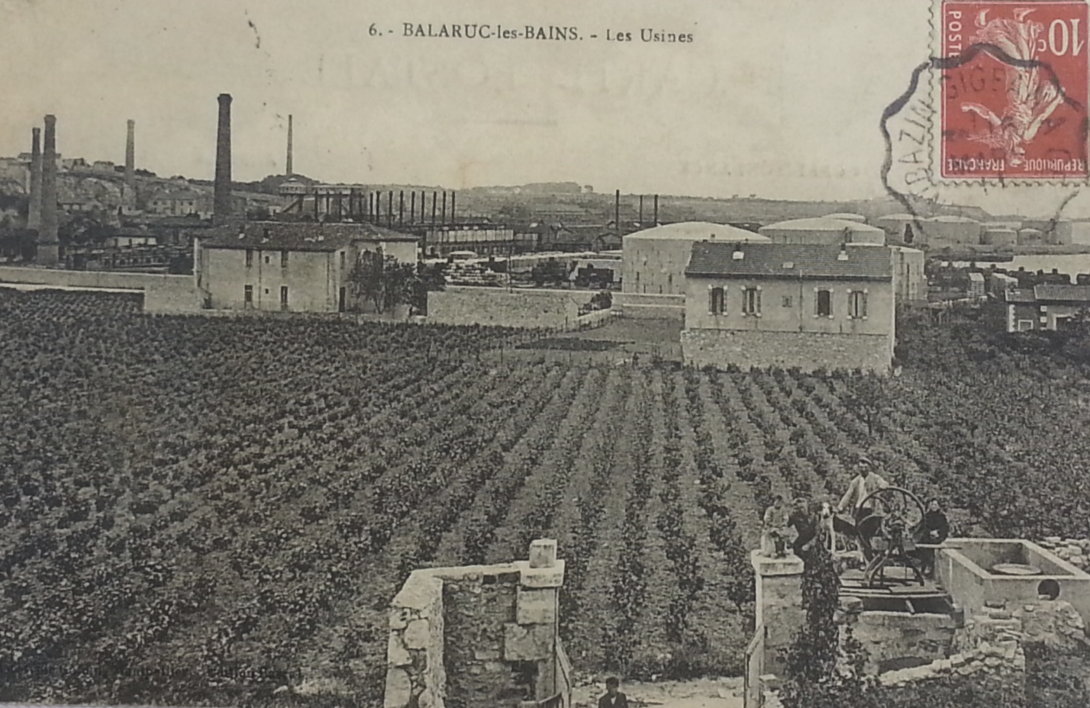 Carte postale des Usines