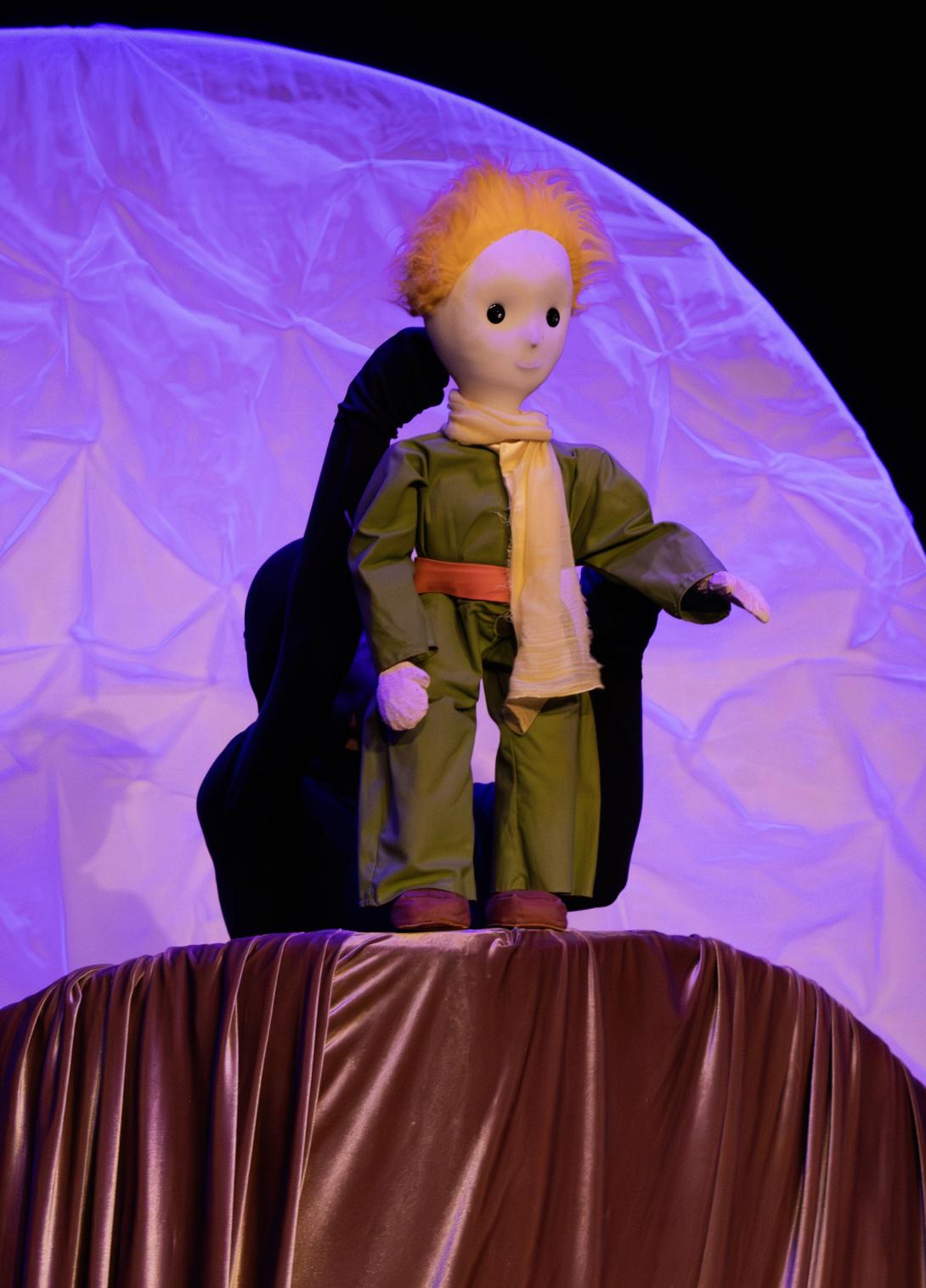 Le petit prince en version marionnette - crédit Christine Dauriac